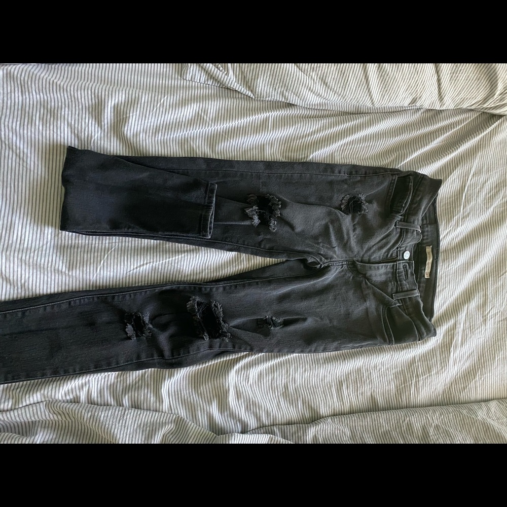 levi black jeans